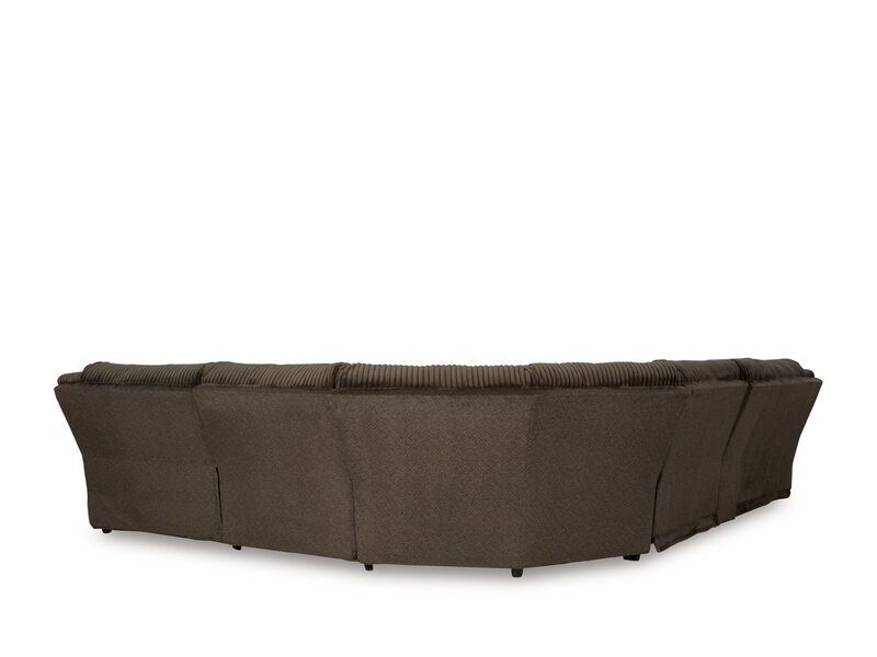 Top Tier 6-Piece Reclining Sectional with Chaise