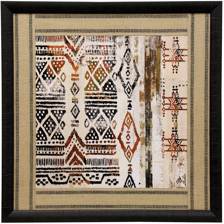 African Patterning II Framed Print