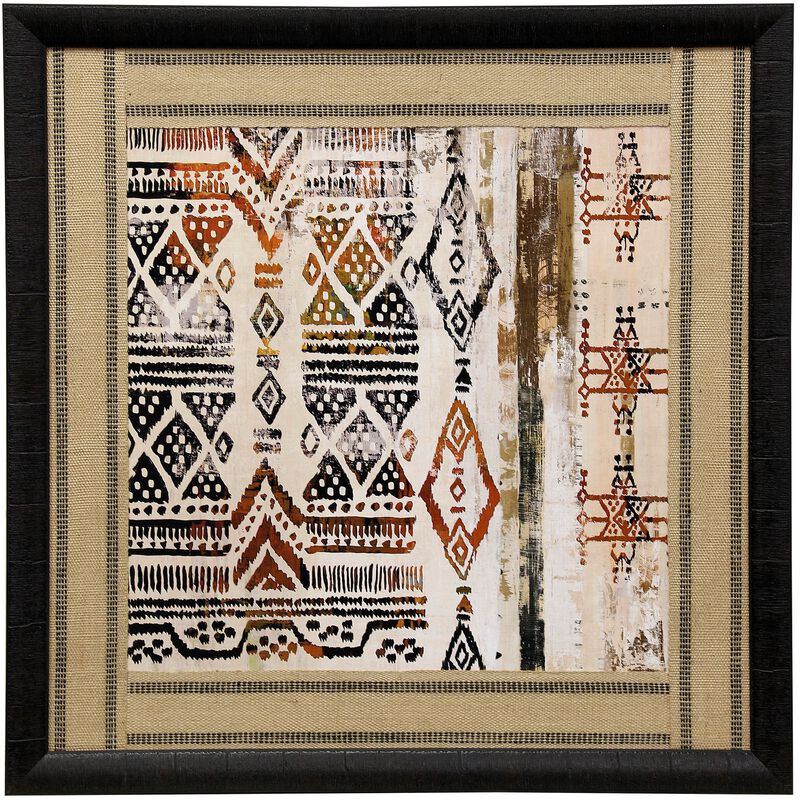 African Patterning II Framed Print