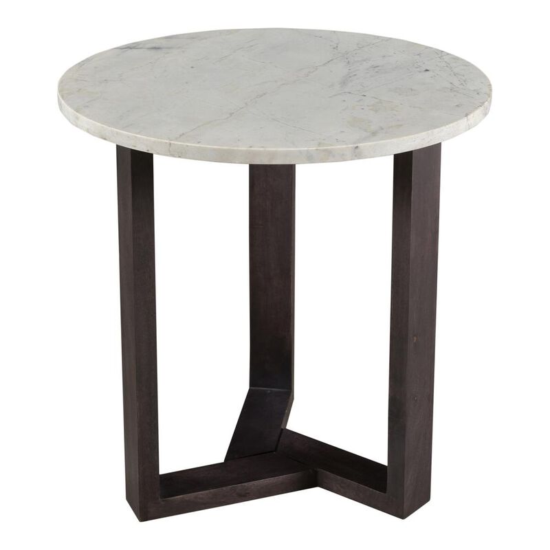 Moe's Home Collection Jinxx Side Table Charcoal Grey