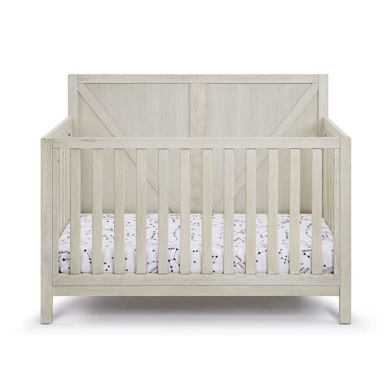 Suite Bebe Barnside 4-in-1 Convertible Crib Washed Gray