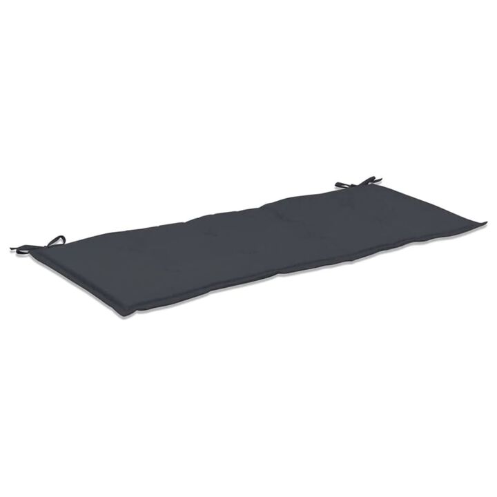 vidaXL Garden Bench Cushion Anthracite 47.2"x19.7"x1.18"