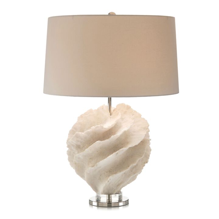 Rustic Spiral Table Lamp