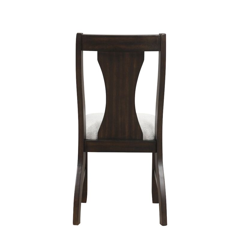 New Classic Furniture Chestnut Ridge Wood Dining Chair in Brown (Set of 2)