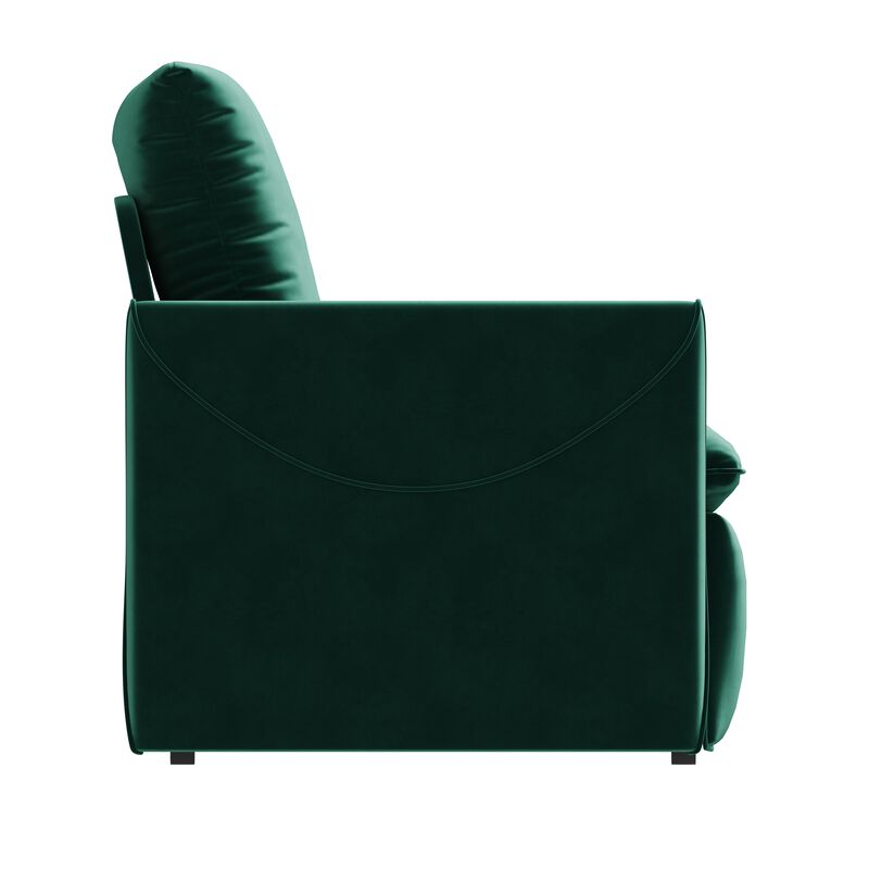 Merax 3-Seat Convertible Velvet  Sleeper Sofa