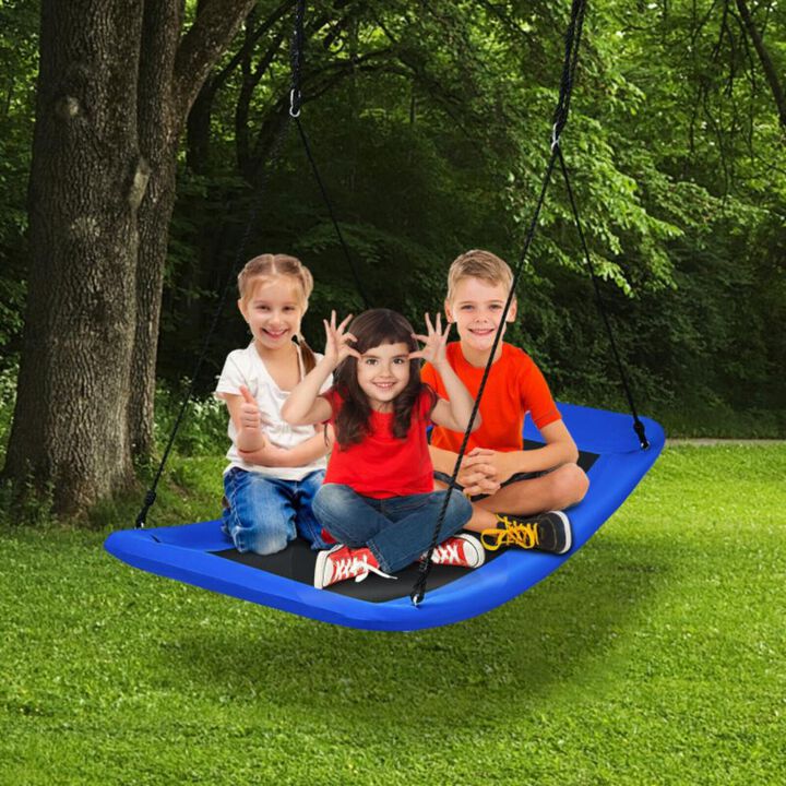 Hivvago 60 Inch Platform Tree Swing 700 lbs for Kids and Adults