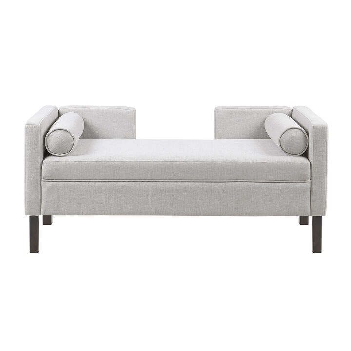 Gracie Mills Eloy Mid-Century Upholstered Accent Bench