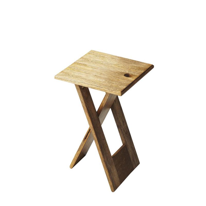 Butler Specialty Company Hammond Folding Side Table, Natural