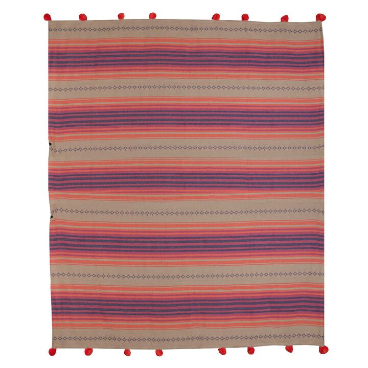 Rodeo Throw Blanket, 70X70