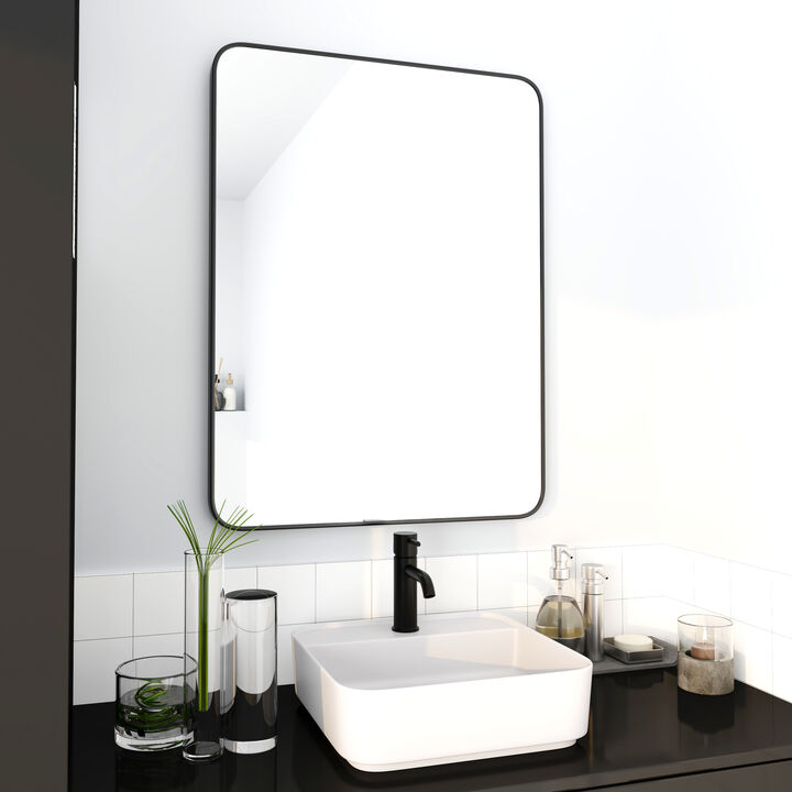 Bathroom Mirror with Durable Aluminum Frame for Modern Decor