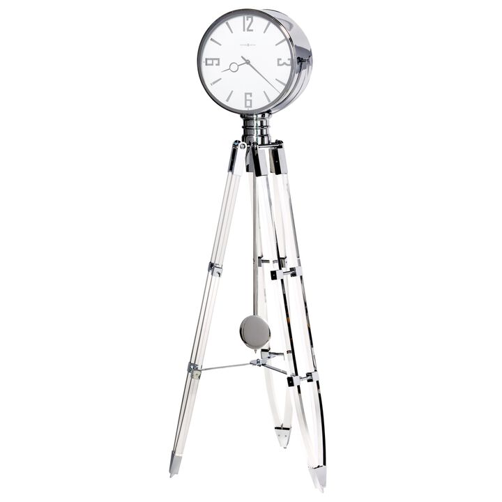 615110 Chaplin V Acrylic Floor Clock