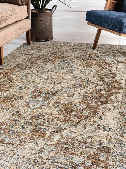 Bergama BE9 Mocha 20" x 30" Rug