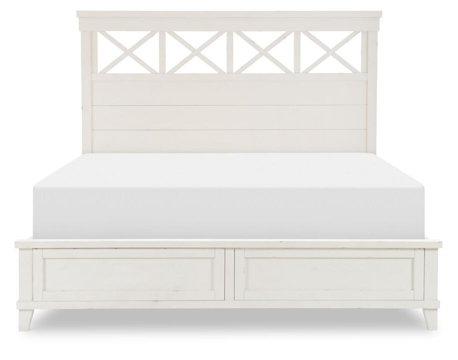 XXX's and OOO's Queen Panel Bed