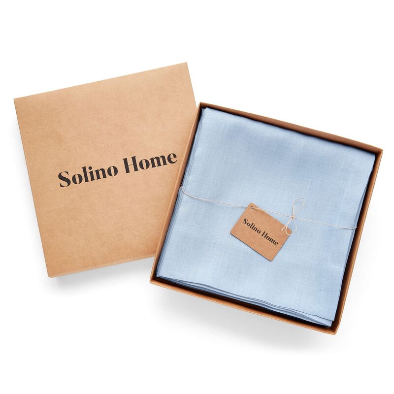 Solino Home 100% Pure Linen Curtain | Linen for Thanksgiving, Christmas
