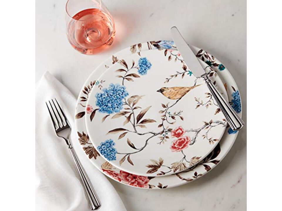 Lenox Sprig & Vine 4-Piece Accent Plate Set, 4.65 LB, Multi