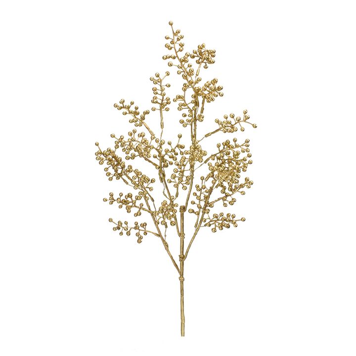 Mini Berry Artificial Flower Spray for Holiday and Seasonal Décor (Set of 6)