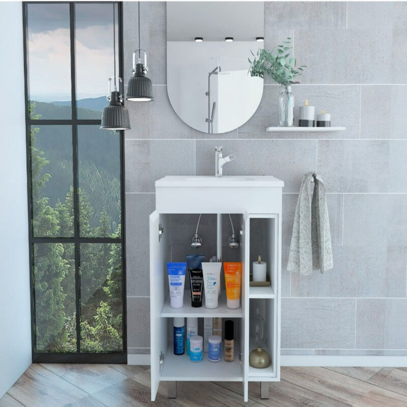 Vanity Akron, Bathroom, White