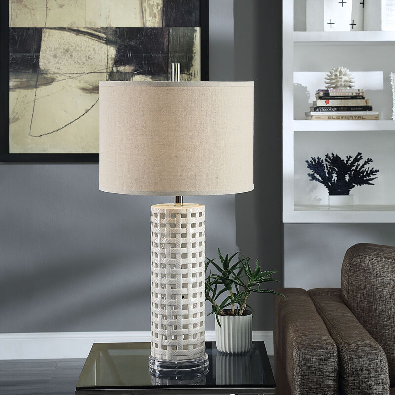 Basket Weave Lamp (Set of 2)