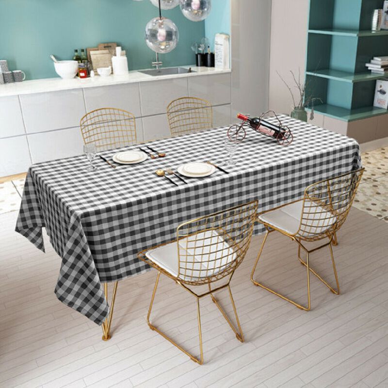 10 Pcs 60" x 126" Rectangular Polyester Party Tablecloth