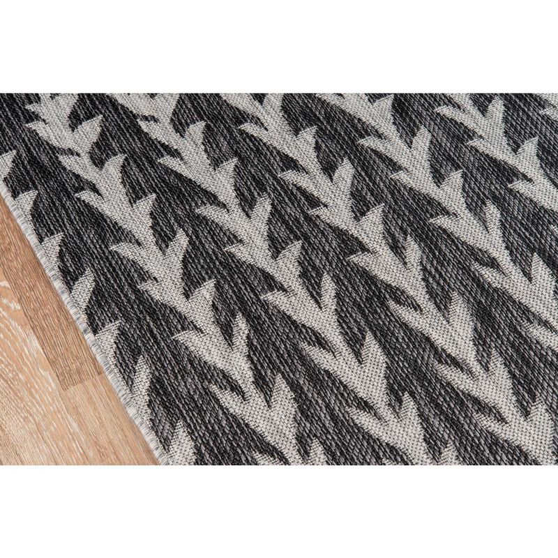 Novogratz Contemporary Rectangle Area Rug, Charcoal, 5'3 X 7'6