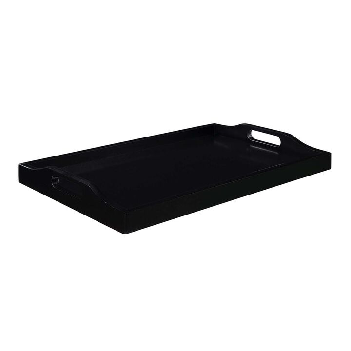 Convenience Concepts Designs2Go Serving Tray, Black