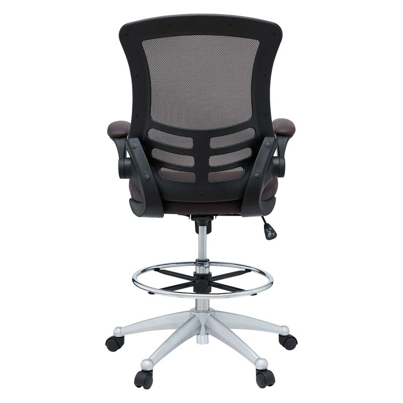Modway Furniture - Attainment Vinyl Drafting Chair