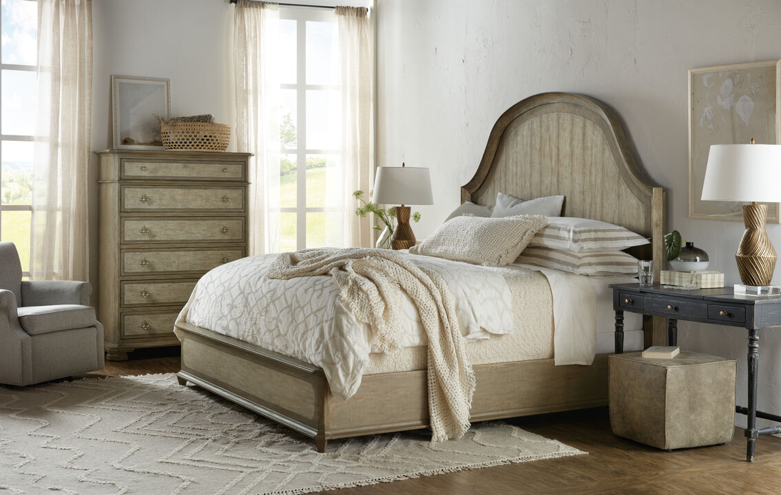 Alfresco Lauro King Panel Bed