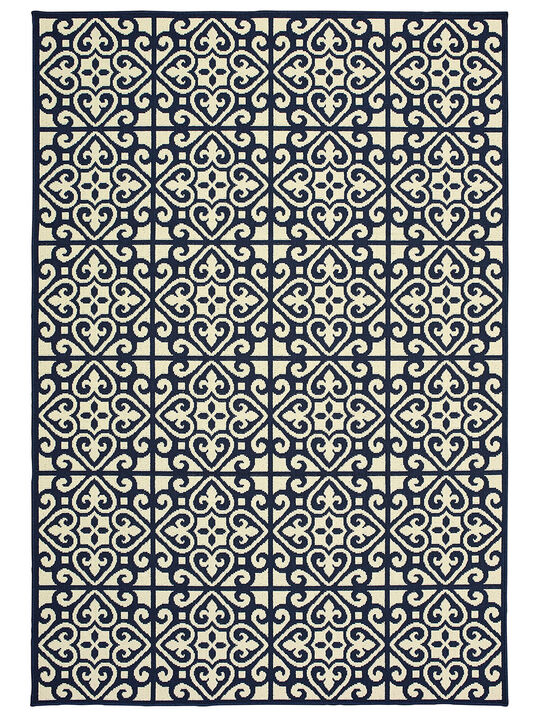 Marina 3'7" x 5'6" Ivory Rug