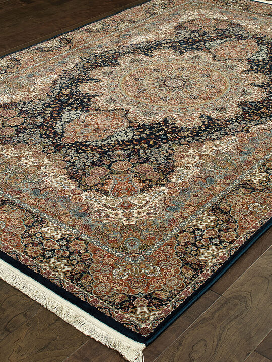 Masterpiece 3'10" x 5'5" Nvy Rug