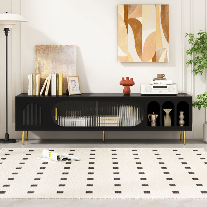 Merax Modern TV Stand TV Console Cabinet