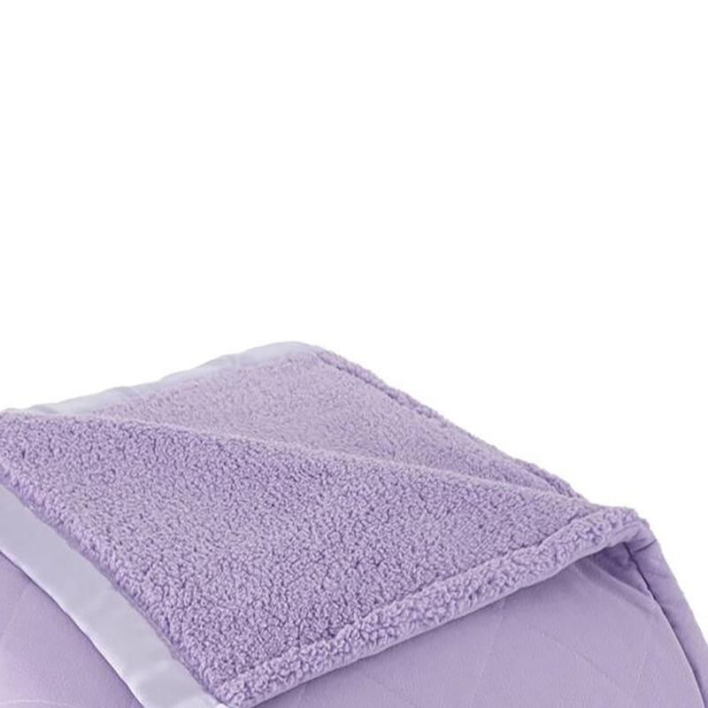 Shavel Micro Flannel Heating Technology Luxuriously Soft Stripe Sherpa Electric Blanket - Twin 62x84" - Metro Stripe