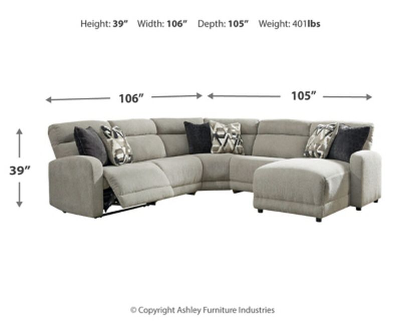 Colleyville 6PC PWR Recline Sectional