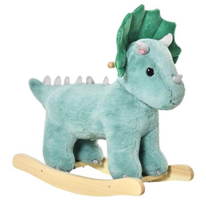 Plush Baby Rocking Horse for 3-6 Year Olds, Safe & Comfortable Ride-On Toy for Kids