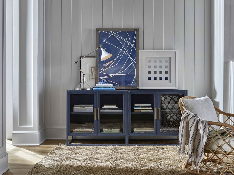 Santorini Metal Kitchen Cabinet
