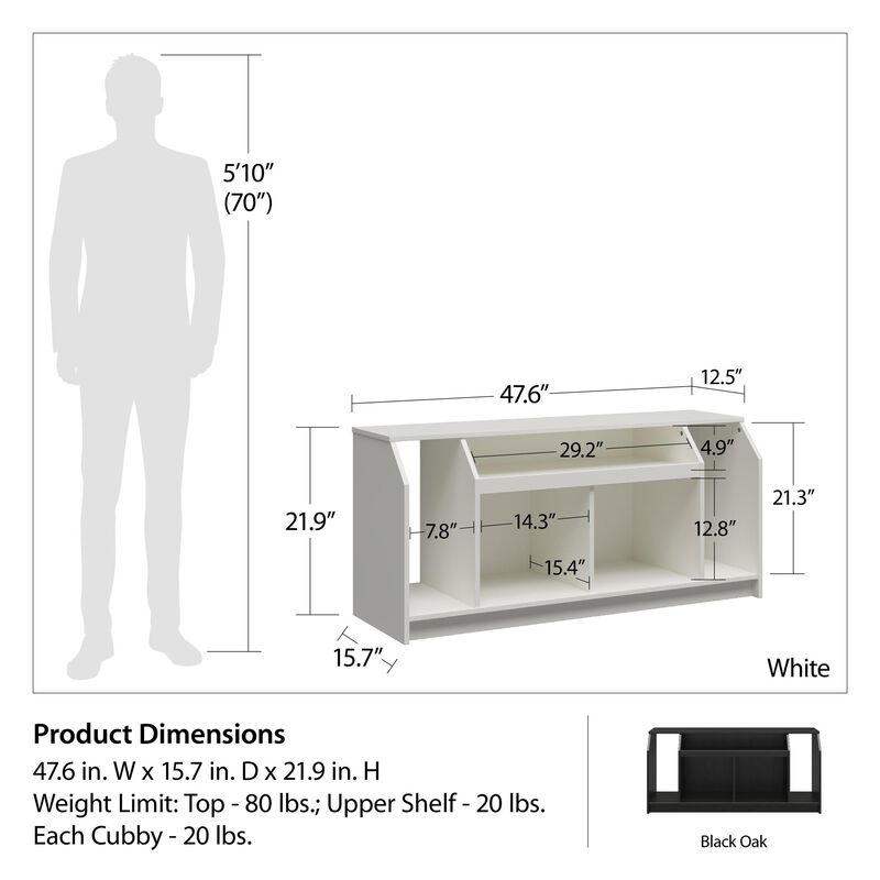 Ameriwood Home Cantell TV Stand for TVs up to 59"