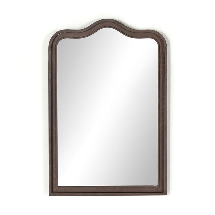 Effie Mirror in Rustic Iron
