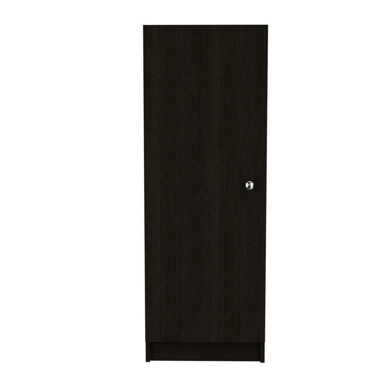 Belleria Single Door Pantry With Four Interior Shelves