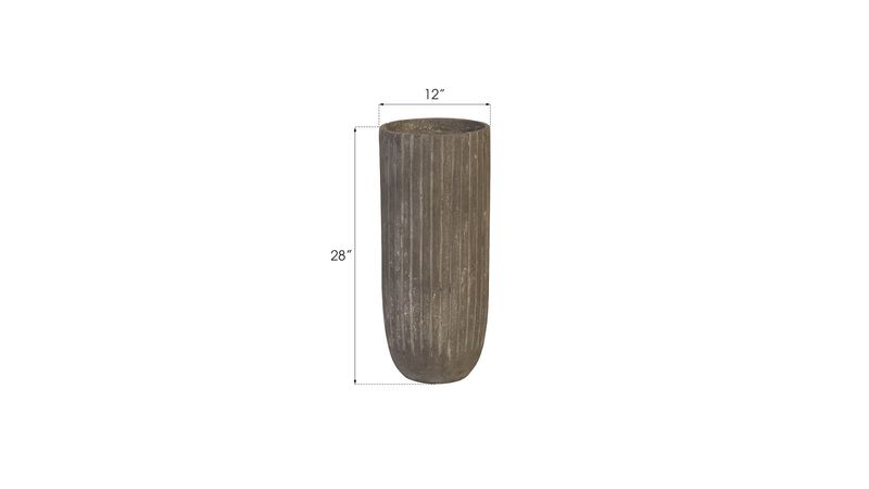 Fluted Medium Planter