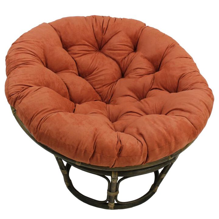 Blazing Needles 52-inch Solid Microsuede Papasan Cushion (Fits 50-inch Papasan Frame)  93302-52-MS-SP