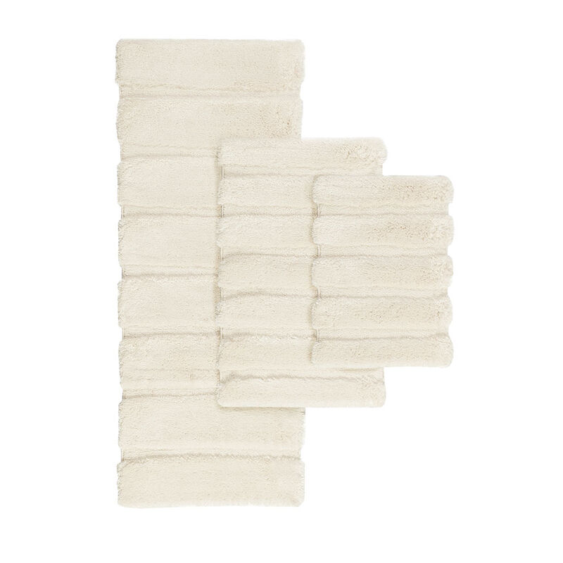 Gracie Mills Kathleen Modern High-low stripe Rug - 21x34"