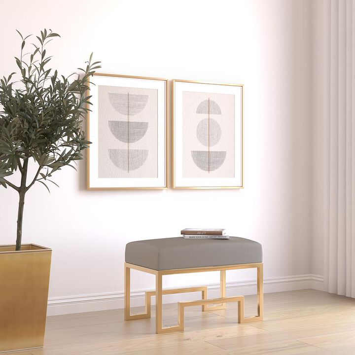 Bronson Stool Gold
