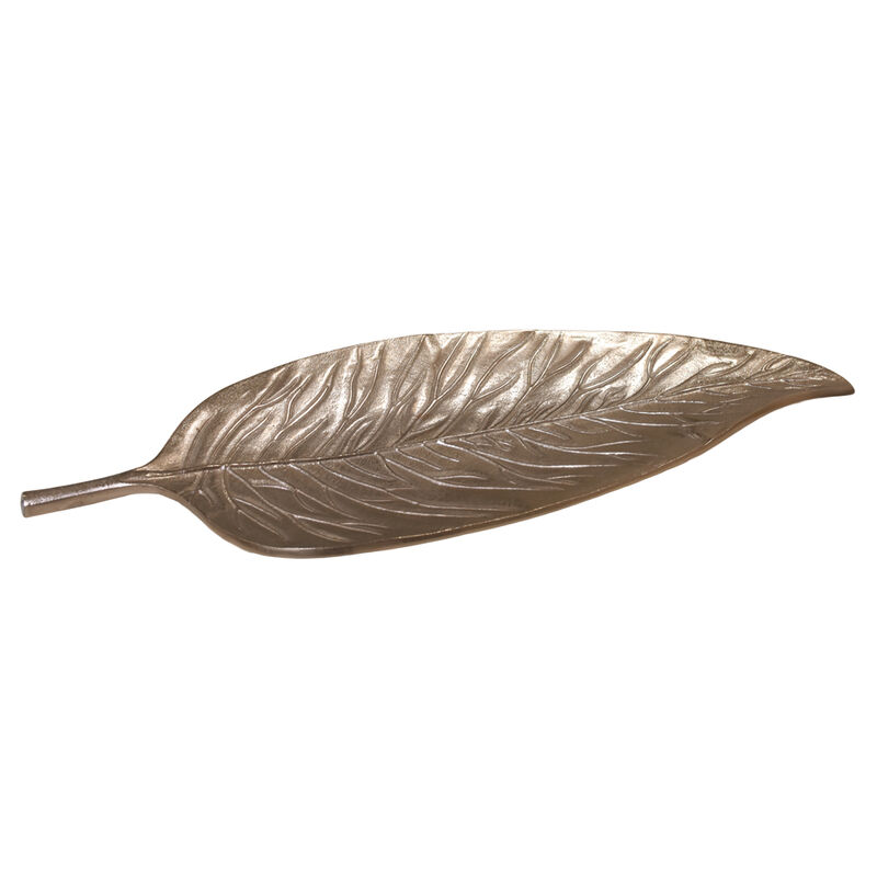 Handmade Decorative Silver Color Coated 10.23 x 3.54 x 0.46 Inches Aluminium Tray 060AB BBH Home's