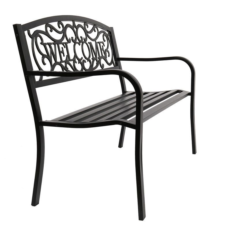 Outdoor Backrest Bench Durable and Stylish Seating for Patio, Garden, or Park