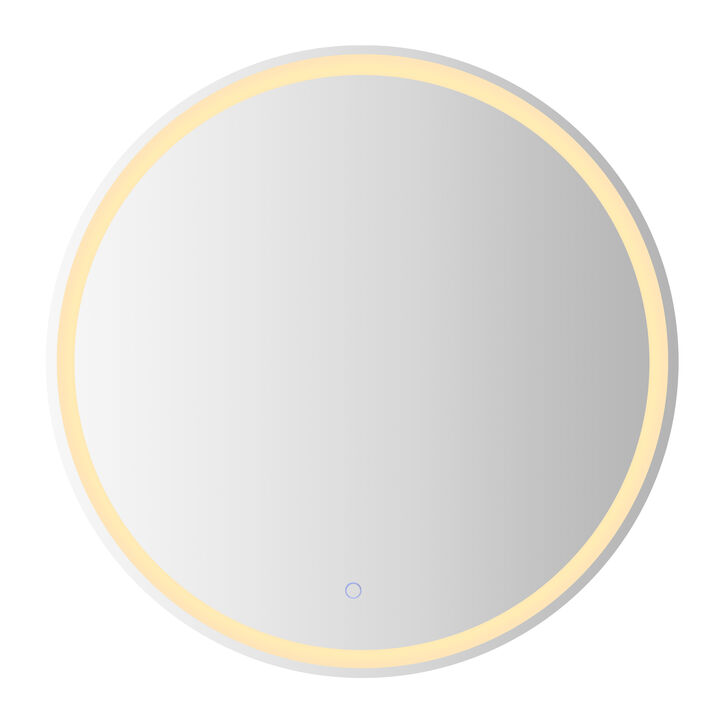 Dane Frameless Antifog Front/Back-Lit Wall Bathroom Vanity Mirror,Smart Touch