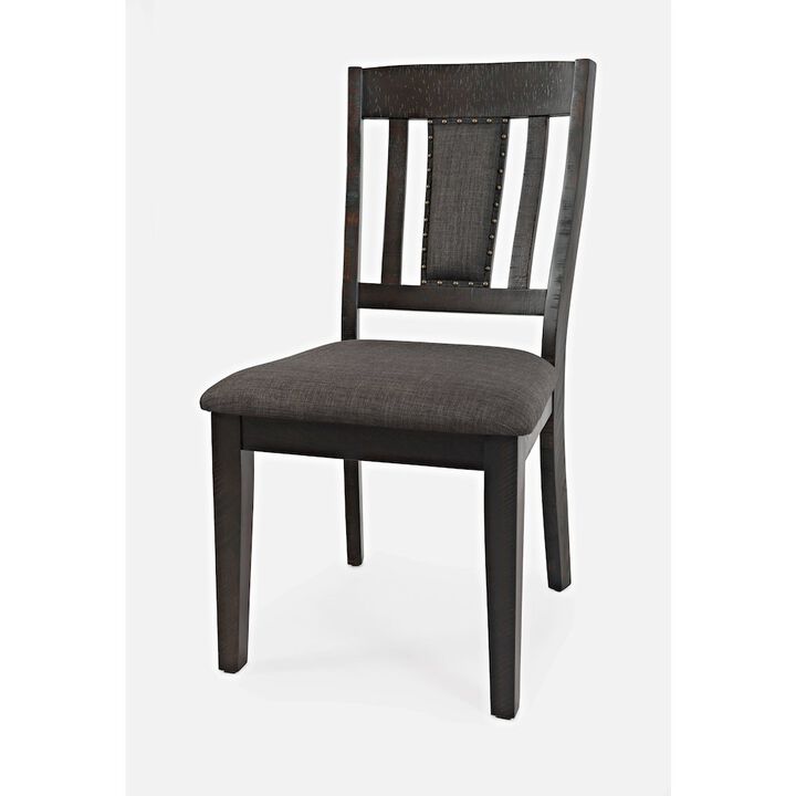 Jofran American Rustics Upholstered Slatback Chair (Set of 2)