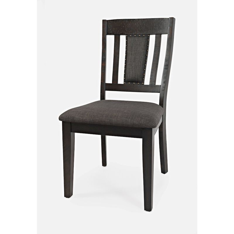 Jofran American Rustics Upholstered Slatback Chair (Set of 2)