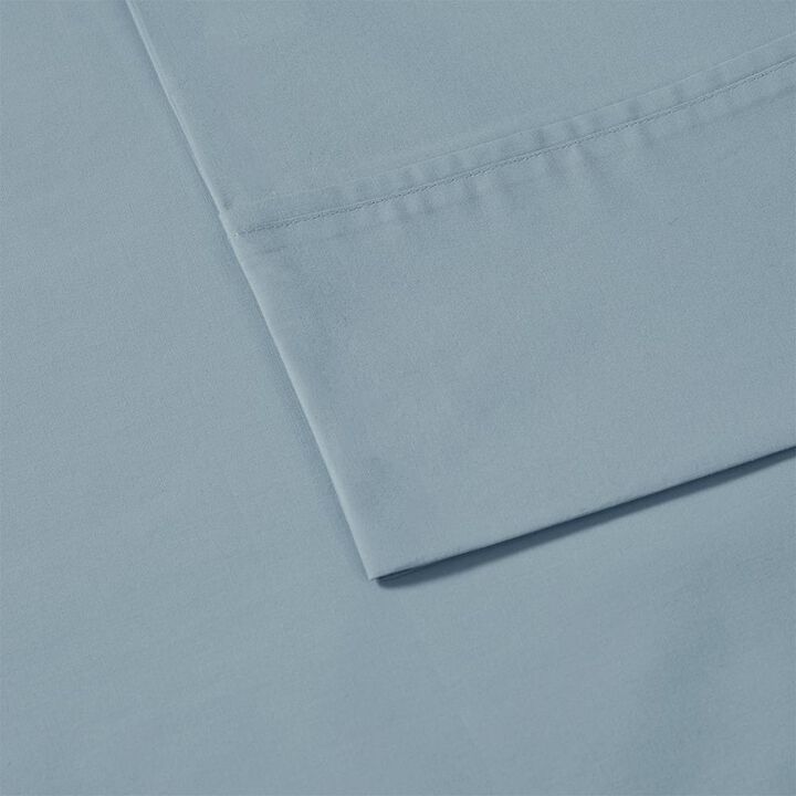 Belen Kox Luxe Teal Peached Percale Sheet Set, Belen Kox