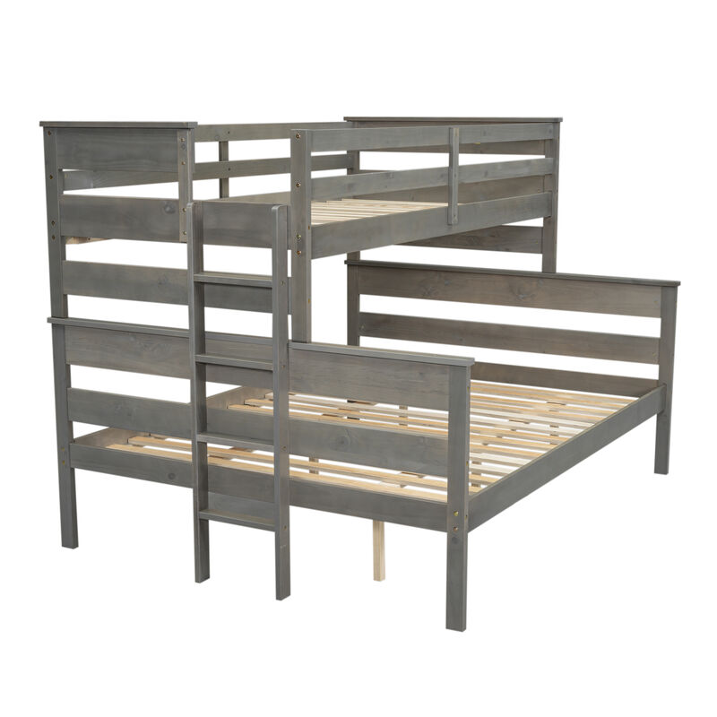 Merax Modern Bunk Bed with Ladder
