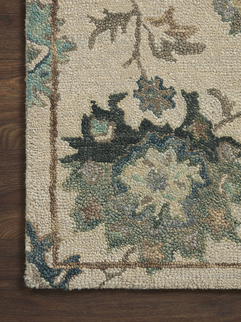 Padma PMA03 Ivory/Blue 7'9" x 9'9" Rug