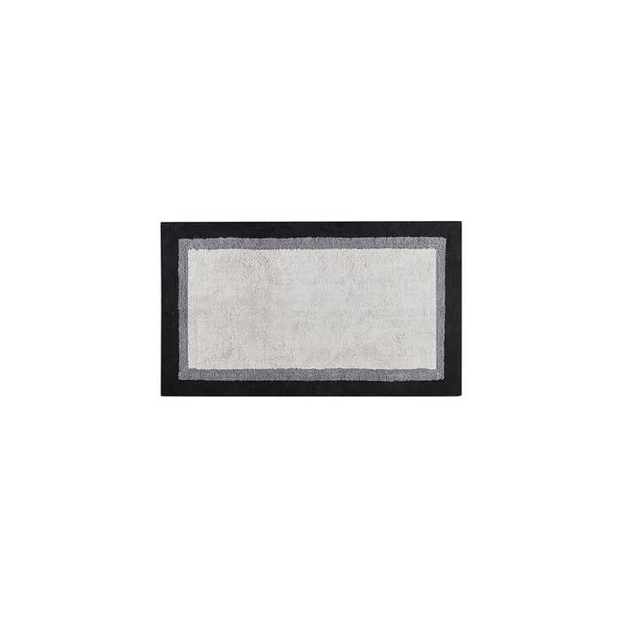 Gracie Mills Nixon Non Skid Cotton Tufted Bath Rug - 24x60"